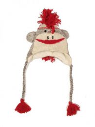 Modelo: Mono punk Gorros de lana hechos a mano Mod Mono punk