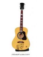 ZAS robapinzas.com | 
	Guitarras el&eacute;ctricas y acusticas. Miniaturas hechas al super-detalle y pintadas a mano con aer&oacute;grafo. Incluye pi&eacute; de apoyo
