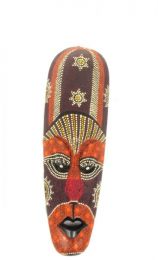 ZAS robapinzas.com | 
	máscara de madera decorada a mano alto 50cm
