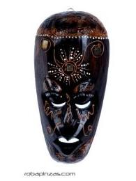ZAS robapinzas.com | 
	Mascara madera decorada 50 cm
