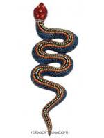 ZAS robapinzas.com | 
	Serpiente de madera de sono decorada, tama&ntilde;o 30cm aprox. ** Debido a la naturaleza del art&iacute;culo algunos dise&ntilde;os pueden diferir ligeramente del de la foto
