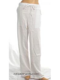 ZAS robapinzas.com | 
	Pantalon algodon chico blanco. Talla &uacute;nica.
