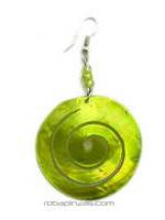 ZAS robapinzas.com | Pendientes nacar coloreada, varios colores, a juego con el collar COCC01 (mismos colores) . Precio PAR