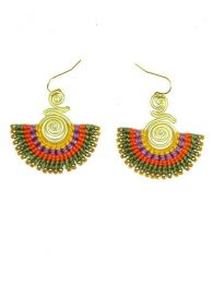 Modelo: 163 Pendientes de latón Mod 163