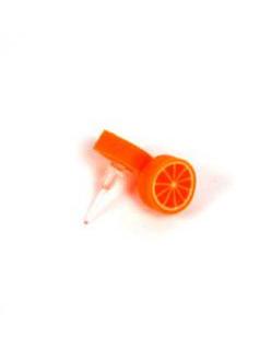 ZAS robapinzas.com | pendientes de frutas de fimo con enganche antial&eacute;rgico de silicona