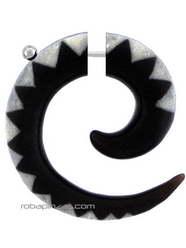 ZAS robapinzas.comFalso expansor grueso de cuerno de búfalo tallado y relleno de hueso (inlay), stick ace quirúrgico rosca, 1,2mm, acabado impecable, precio UNIDAD