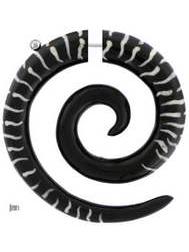 ZAS robapinzas.com | 
	Falso expansor de cuerno de b&uacute;falo tallado y relleno de hueso (inlay), stick ace quir&uacute;rgico rosca, 1,2mm, acabado impecable, precio UNIDAD
