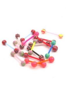 ZAS robapinzas.com | 
	Piercing lengua de colores
