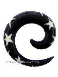 ZAS robapinzas.com | Expansor cuerno de bufalo inlayed, medidas 4-6-mm Precio unidad