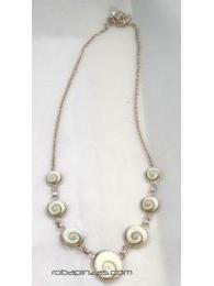 ZAS robapinzas.com | Collar filigrana ojo de shiva y plata