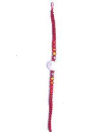 ZAS robapinzas.com | 
	pulserita algod&oacute;n macram&eacute; concha central.
