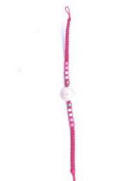 ZAS robapinzas.com | pulserita algod&oacute;n macram&eacute; concha central.