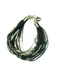 Modelo: Negro Pulsera hippie étnica Mod Negro