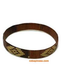 ZAS robapinzas.com | Pulsera de rafia, ancha