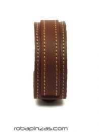 ZAS robapinzas.com | 
	Pulsera cuero cierre hebilla, regulable
