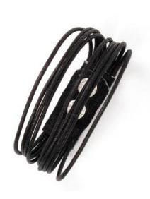 ZAS robapinzas.com | 
	Pulsera multihilo cortado, clierre clip regulable
