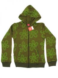 Modelo: Verde Sudadera de algodón Mod Verde