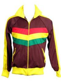 ZAS robapinzas.com | sudadera poliester tricolor con cuello alto y cremallera