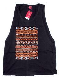 Modelo: Negro Camiseta de tirantes algodón Mod Negro