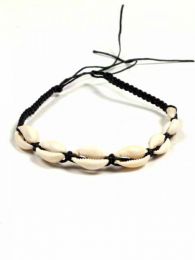 ZAS robapinzas.com | Tobillera hippie de conchas, regulable