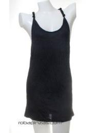 ZAS robapinzas.com | Top- vestido de algod&oacute;n con croch&eacute; en espalda. talla &uacute;nica