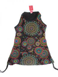 Modelo: Negro Top blusa de algodón Mod Negro