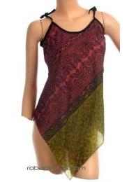 ZAS robapinzas.com | 
	Top seda sari pico. Todos&nbsp; son diferentes por lo que los modelos pueden diferir de los mostrados. Talla &uacute;nica.
