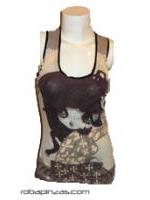 ZAS robapinzas.com | 
	Top de algod&oacute;n estampado
