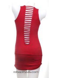 ZAS robapinzas.com | 
	Top rasgado en espalda, de expandex, &nbsp;tambi&eacute;n como vestido corto. Talla &uacute;nica
