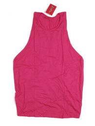 Modelo: Fucsia top expandex poliester liso Mod Fucsia