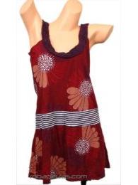 ZAS robapinzas.com | Top largo, vestido corto estampado