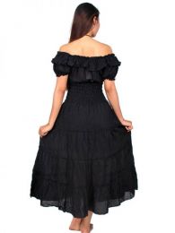 Detalle no seleccionable para compra Vestido con bordado de flores detalle del producto