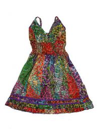 Modelo: Morado Vestido corto de algodón Mod Morado