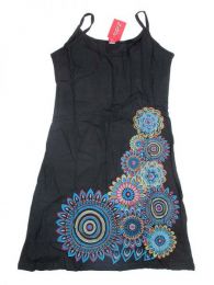 Modelo: Negro Vestido 100% algodón Mod Negro