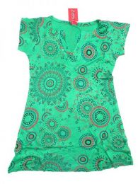 Modelo: Verde Vestido 100% rayón Mod Verde