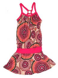Modelo: Rosa Vestido estampado mandala, Mod Rosa