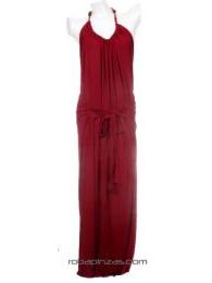 ZAS robapinzas.com | 
	Vestido-pantal&oacute;n largo con cuentas en el lazo del cuello y espalda muy abierta. Talla &uacute;nica
