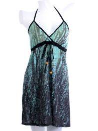 ZAS robapinzas.com | 
	Vestido estampado tree,cordon en pecho y al cuello.
