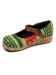 Modelo: Verde Zapato abierto punta redondeada Mod Verde