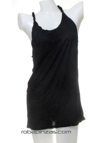 Top- vestido de algodón con croché en espalda. talla única ZAS robapinzas.com | Top- vestido de algodón con croché en espalda. talla única