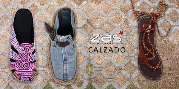 Sandalias Hippies Zuecos y Zapatos | ZAS Colección 2022. Compra Ropa y complementos hippies originales