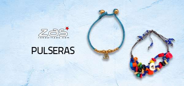 Pulseras Artesanales | ZAS Tienda Hippie. Compra Ropa y complementos hippies originales