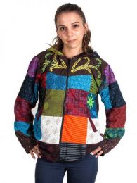 Chaqueta hippie patchwork. Chaqueta de algodón ZAS robapinzas.com | Chaqueta hippie