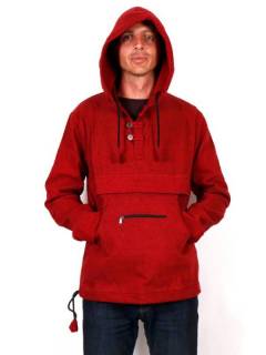 Chaqueta Sudadera de Loneta tipo canguro lavada ZAS robapinzas.com | Chaqueta Sudadera