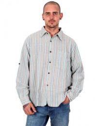 Camisa de rayas de algodón con cuellos ZAS robapinzas.com | Camisa de rayas