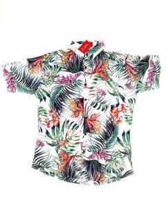 Camisa de hombre de manga corta con estampados ZAS robapinzas.com | Camisa de hombre