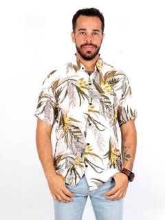 Camisa de hombre de manga corta con estampados ZAS robapinzas.com | Camisa de hombre