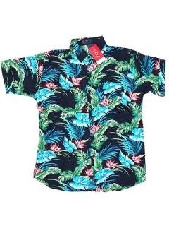 Camisa de hombre de manga corta con estampados ZAS robapinzas.com | Camisa de hombre