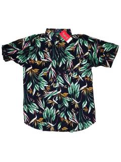 Camisa de hombre de manga corta con estampados ZAS robapinzas.com | Camisa de hombre