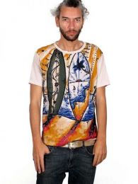 Camiseta 100% algodón de manga corta, con ZAS robapinzas.com | Camiseta 100% algodón